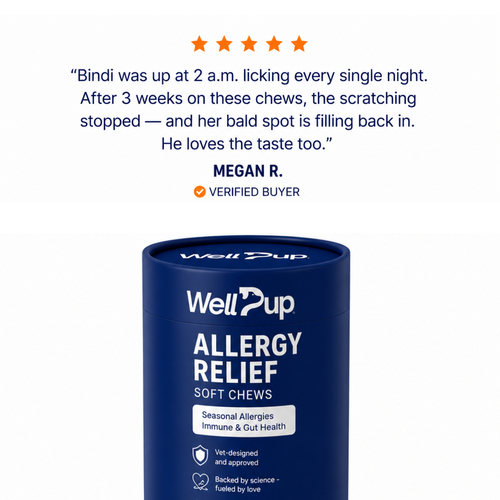 Finally. A Dog Allergy Chew With The Right Dose.2