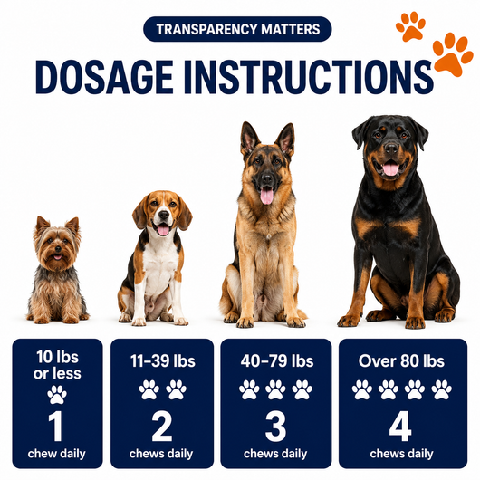 Finally. A Dog Allergy Chew With The Right Dose.